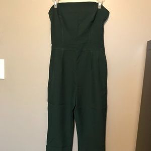 Petite green jumpsuit *new with tags*